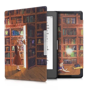 Schlanke PU Lederhülle Cover für Kobo Aura Edition 1 - Bild 1 von 7