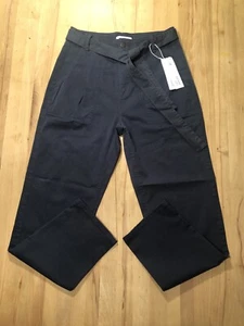 Neu Edc By Esprit Lockere Hose Mit Bindegürtel Gr. 38/30 Dunkelblau - Bild 1 von 5