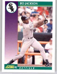 1992 Score Bo Jackson Base Card MLB PWE White Sox #361 - Picture 1 of 2