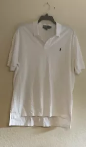 NEU OHNE ETIKETT HERREN RALPH POLO KURZARM 3 KNÖPFE KRAGEN XXL - Bild 1 von 3