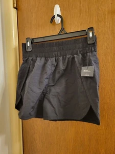 Girls L 10 12 Athletic Works Black Moisture Wicking Shorts Panty Liner New Nwt - Picture 1 of 21