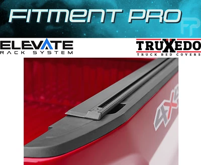 Truxedo 1118360 Elevate TS Rails Black Aluminum Full Size Long Bed Trucks 94" - Image 1 of 4