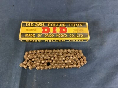 НОВАЯ в коробке роликовая цепь D.I.D BS25H-102L, 25H-102L* - Изображение 1 из 4