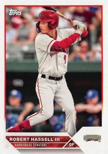 2023 TOPPS PRO DEBUT (#PD-89) - ROBERT HASSELL III - Picture 1 of 2