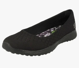 Skechers Damen Microburst One-up Air-Cooled Memory Foam Sneaker Gr. 9,5 schwarz - Bild 1 von 9