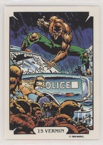 1989 Comic Images Marvel Comics Mike Zeck Collection Vermin #15 0w6