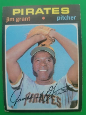 1971 Topps #509 Jim "Mudcat" Grant Pittsburgh Pirates EX Centered   $0.74 ship. - Image 1 of 4