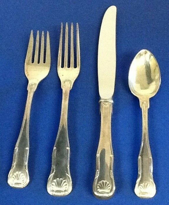 Kirk Stieff Kirk King Sterling 4 Piece Place Setting Place Size NEW - Image 1 of 1