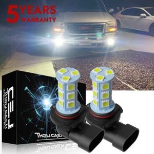 Pair H10 LED Fog Driving Light Bulbs Kit 9005 9145 9140 White 6000K Super Bright - Bild 1 von 14