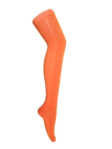 Calcetines de disfraz de velma, calcetines altos hasta la rodilla, calcetines altos ajustados naranja - Imagen 1 de 23