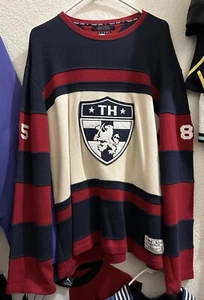 Tommy Hilfiger Hockey Jersey Sweater - Picture 1 of 5