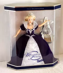 Mattel Barbie Doll Millennium Princess Holiday Special Edition 1999 NIB #24154 - Picture 1 of 11