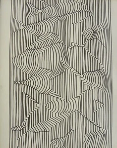 Victor VASARELY (Pécs 1906-Paris 1997) NAISSANCES Serigr 36x29 Editions Griffon - Foto 1 di 7