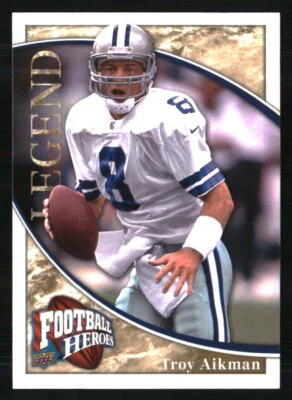 Troy Aikman 2009 Upper Deck Heroes #253 FOOTBALL Card - Image 1 of 2
