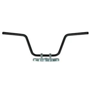 Stahllenker Custom Apehanger schwarz 22mm mit ABE TRW/LUCAS MCL137SS - Bild 1 von 2
