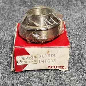 Rodamiento radial de alta resistencia SKF, NICE, 7616DL TNTG08, 1" DIÁMETRO, 2" OD sin anillo de presión - Imagen 1 de 8