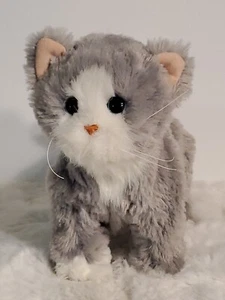 Hasbro FurReal Friends 6" Gray Kitten Plush Walking With Sound - Picture 1 of 9