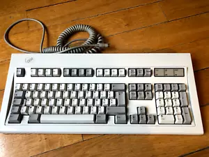 Vintage Clavier IBM MODEL M clicky keyboard AZERTY FR - pour IBM PS/2 AT - Testé - Foto 1 di 11