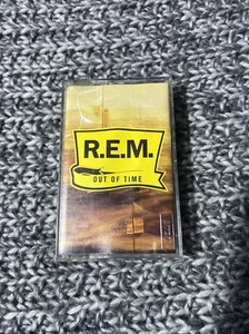 R. E. M. Cassette Tape. Out Of Time 1991 - Picture 1 of 4