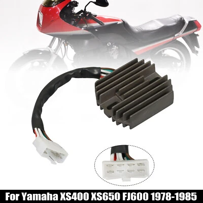 Regulador de voltaje rectificador para Yamaha XS400 XS650 FJ600 1978-1985 Foto 1 de 4
