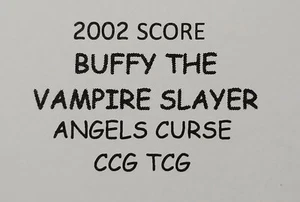 BUFFY VAMPIRE SLAYER CCG ANGELS CURSE Silber Medaillon 109 (REG RARE FOIL) LOT X 2 - Bild 1 von 3