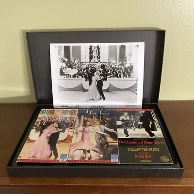 Astaire & Rogers RKO Pictures Original Studio Edition Set Of 3 Sealed VHS Tapes - Image 1 of 4