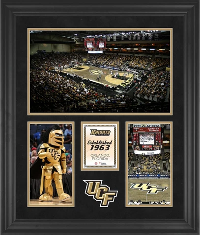 UCF Knights CFE Arena Framed 20x24 3-Opening Collage - Fanatics Cover