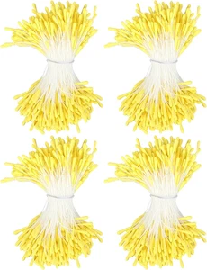 1600 Stück Pfeifenreiniger Blumen Staubblatt, 2mm Staubblätter für Blumen Doppel - Bild 1 von 7