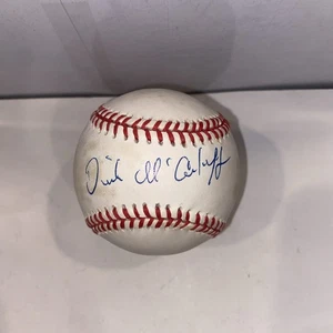 Dick McAuliffe Autograph Official AL Baseball JSA COA - Picture 1 of 7
