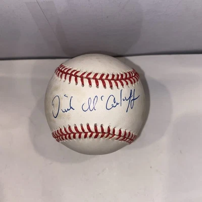 Dick McAuliffe Autograph Official AL Baseball JSA COA - Image 1 of 4