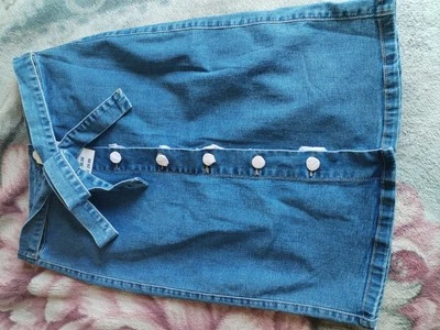 Quiz ladies denim skirt size 10 - Image 1 of 4