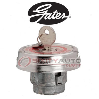 Gates Gas Fuel Tank Cap for 1971-1976 Ford F-350 6.4L 5.0L 7.5L 5.9L V8 3.9L as Foto 1 de 4