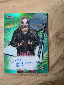 2020 WWE Topps Finest. Bray Wyatt Auto. The Fiend. Green Refractor On Card /99 - Picture 1 of 10