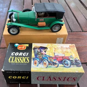 1/43 Corgi Classics 1927 Bentley 3 Litre Le Mans Model Car Closed - Picture 1 of 2