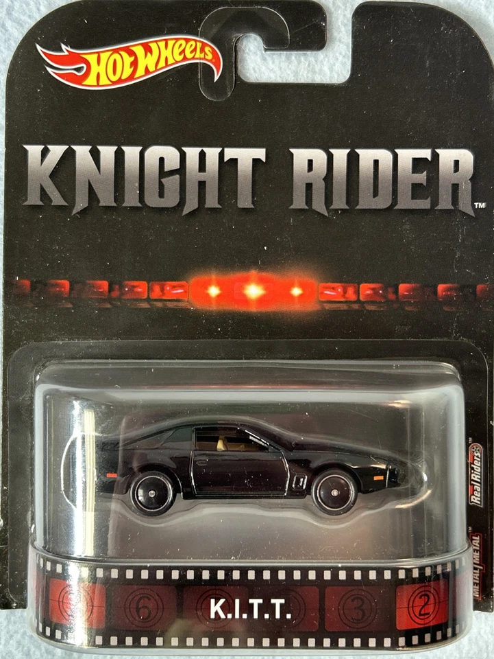Hot Wheels Knight Rider Kitt 1980s Pontiac Firebird 2016 Retro Entertainment MOC