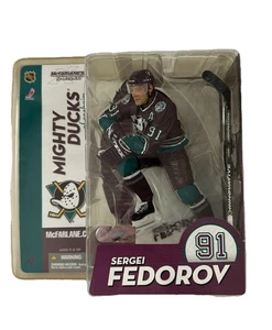McFarlane NHL Sergei Fedorov Anaheim Mighty Ducks Series 9 Sports Figure Hockey - Picture 1 of 8
