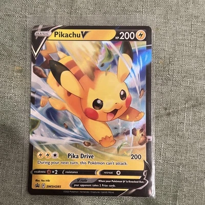 Pikachu V SWSH285 SWSH: Sword & Shield Promo Cards Holo - Image 1 of 2
