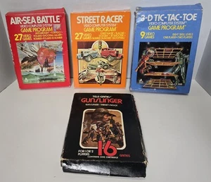 4 Atari 2600 Games Complete With Original Boxes and Manuals - Picture 1 of 9