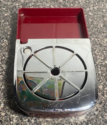 Keurig K-10 Drip Tray Set SILVER/RED Maroon Tray Cup Platform Replacement Part - Image 1 of 4