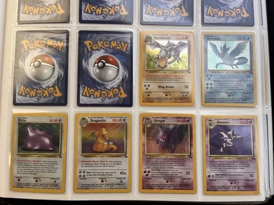 Pokemon Fossil Set 100% Complete 62/62 WOTC 1999 - Image 1 of 4
