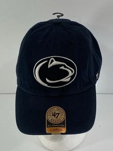 Gorra Penn State Nittany Lions '47 Marca Negra Talla Grande Nueva - Imagen 1 de 12