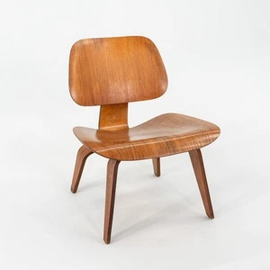 C. 1948 Herman Miller and Evans Charles & Ray Eames LCW Lounge Chair Calico Ash - Bild 1 von 12