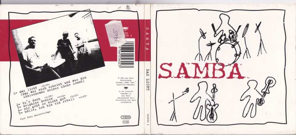 Samba - Das Licht  (5 Track  Maxi CD) Digipak - Bild 1 von 1
