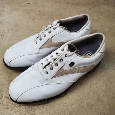 Zapatos de golf Footjoy FJ DryJoys Tour deportivos montura para hombre 12 XW blancos atléticos 53581 Foto 1 de 4