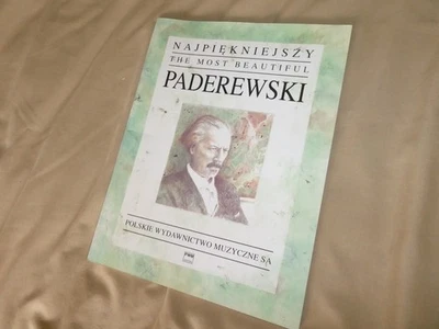 The Most Beautiful Paderewski -NAJPIEKNIEJSZY : for piano :  PWM 2002 - Image 1 of 4