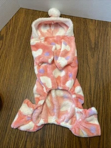 Fleece Dog Pajamas Winter Clothes Warm Pet Puppy Jumpsuit Coat For Small Dogs US - Picture 1 of 3