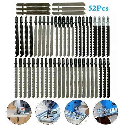 52x Stichsägeblätter T-Schaft für Bosch Profi-Set Stichsägeblatt Holz Metall PVC - Bild 1 von 4