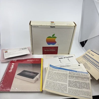 Vintage Apple IIc Scribe Printer Accessory Kit See Photos - Image 1 of 4