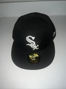 White Sox eng anliegende Mütze 7 1/4 - Bild 1 von 1