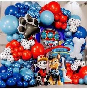 ALL-IN-1 Pfotenballonbogen & Girlande Set mit BONUS Hundeknochen - klein und groß - Bild 1 von 9